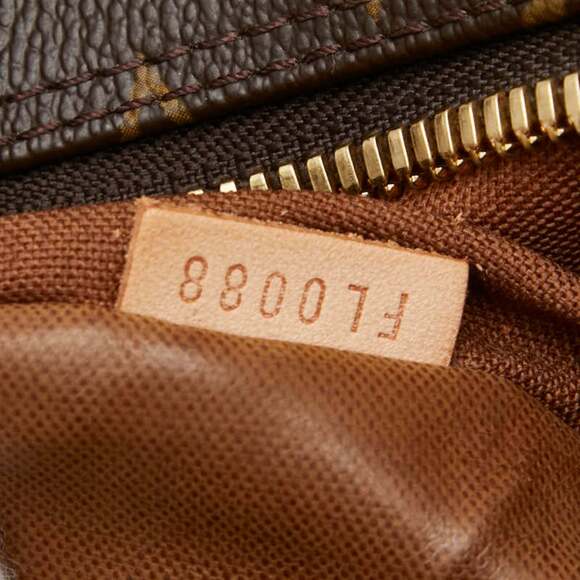 LOUIS VUITTON Brown Monogram Leather Boston Bag - Picture 13 of 13